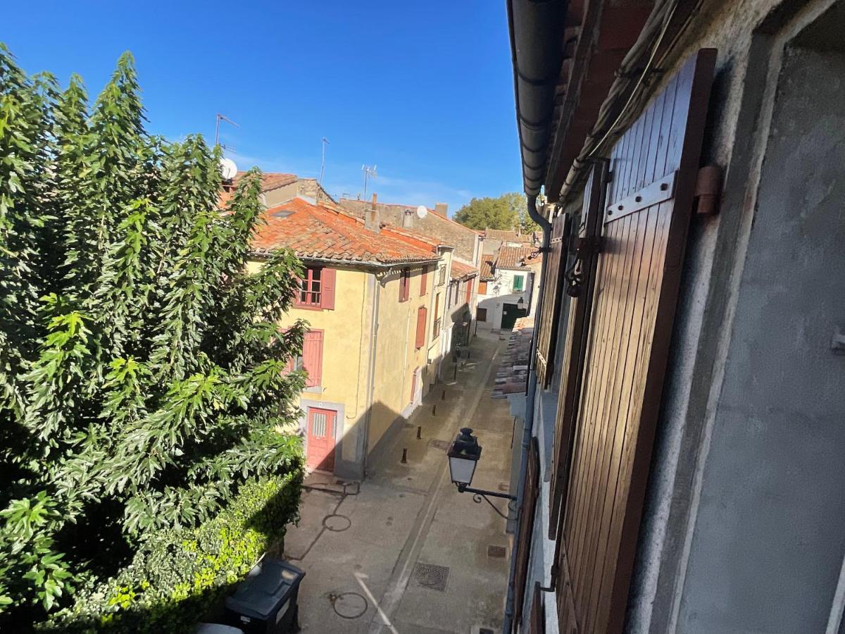 Ma Pierre A L'Edifice, Face A La Cite Vue Sublime, Studio Avec Terrasse Carcassonne Exterior photo